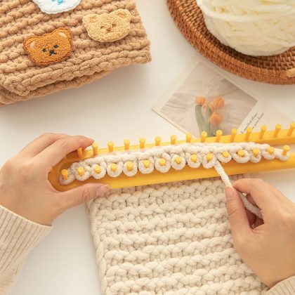 DIY Simple Hand Knitting Wools Machine